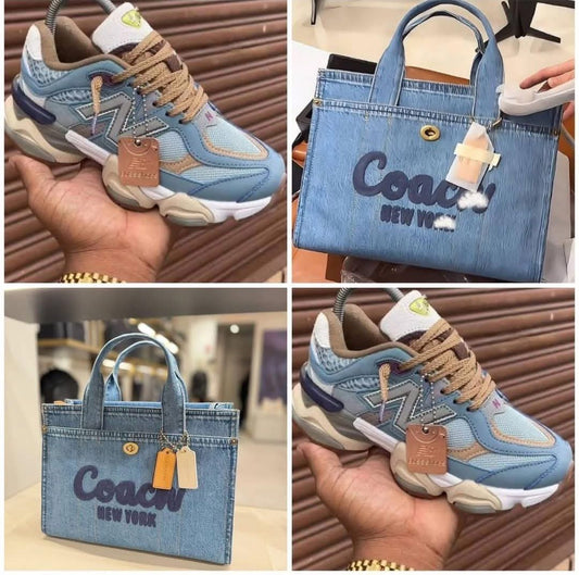 NB 9060 + ToTe Bag Denim