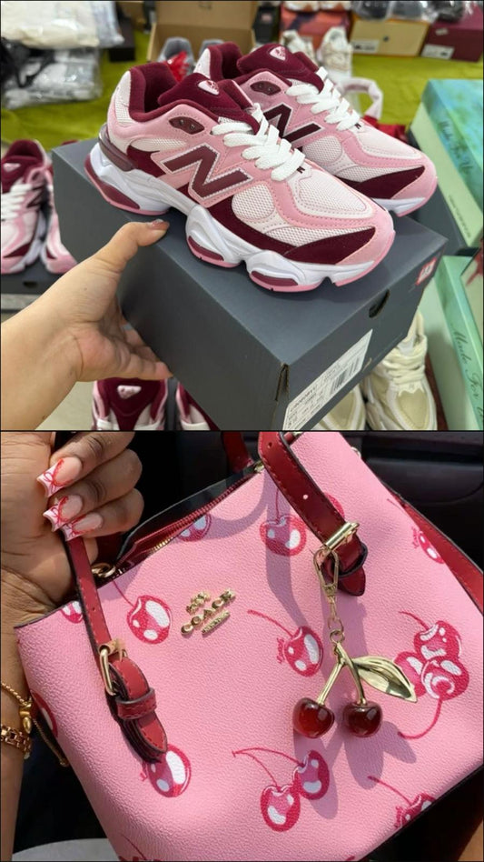 9060 “Cherry Blossom” + Coach Bag