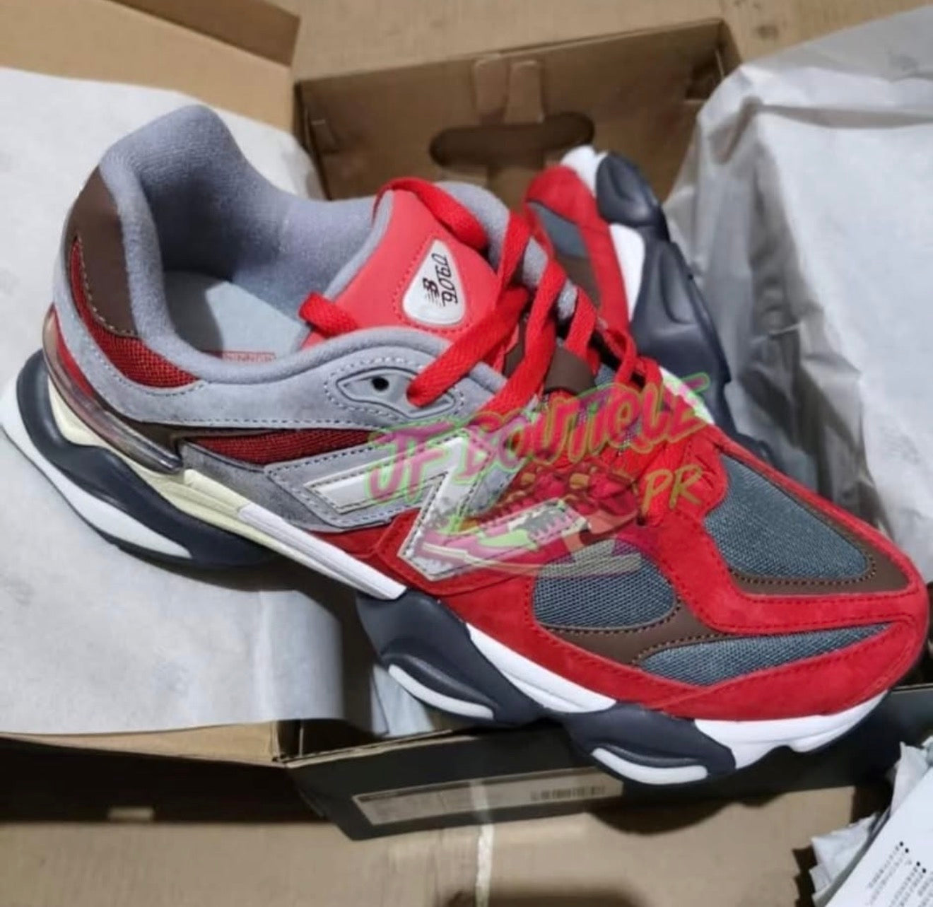 9060 “Red & Grey”