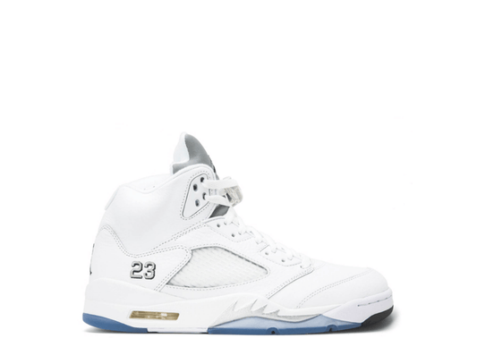 Air Jordan Retro 5 'Methalic White'